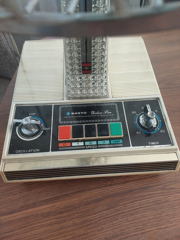 Gri ve Beyaz Masaüstü Vantilatör - Görsel 3