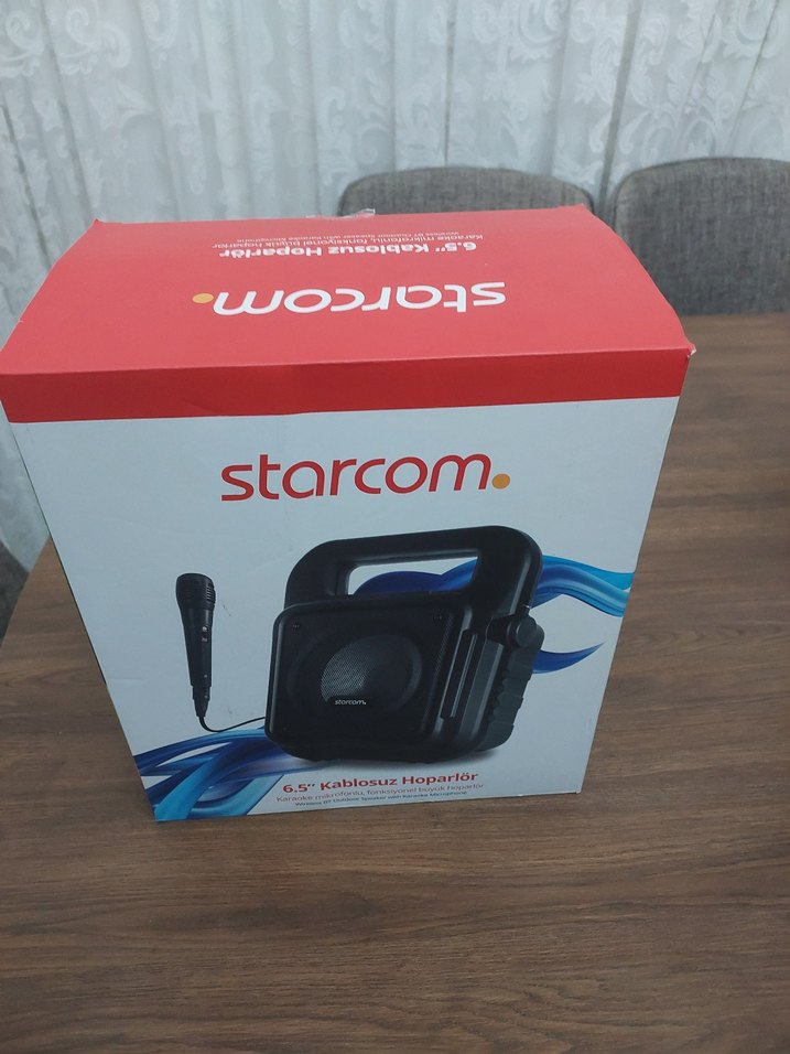 Starcom 6.5" Siyah Kablosuz Hoparlör - Görsel 4