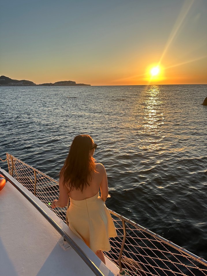 Sarı Askılı Drapeli Mini Elbise - Görsel 2