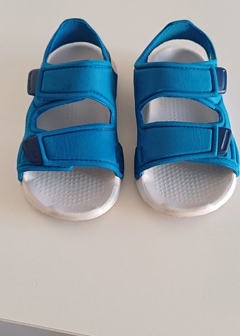 Adidas Adidas Erkek Çocuk Mavi Cırtlı sandalet