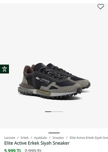 Lacoste Elite Active Erkek Sneaker