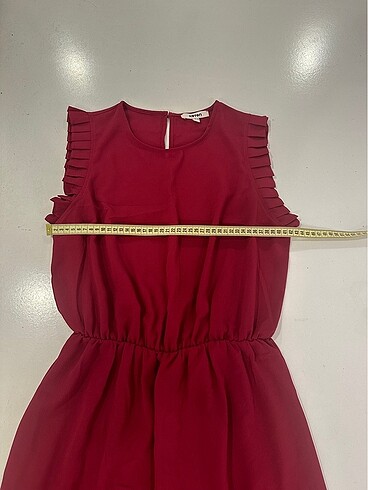 40 Beden bordo Renk Kadın şık elbise