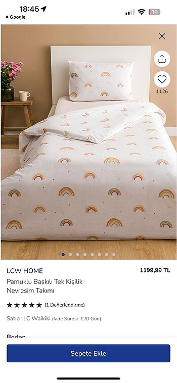 Lcw nevresim takımı