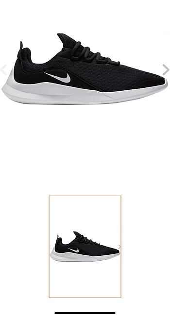 36,5 Beden Nike Viale Siyah koşu Yürüyüş Ayakkabısı