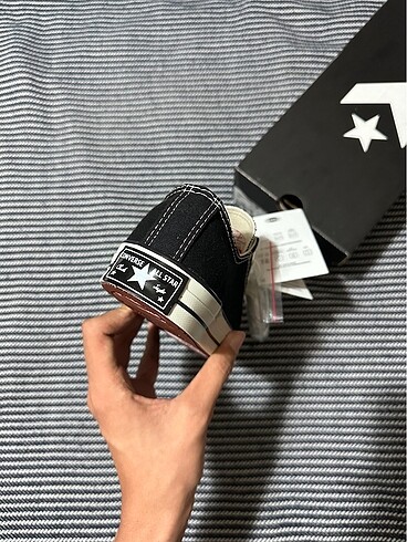 42 Beden siyah Renk Converse Chuck 70