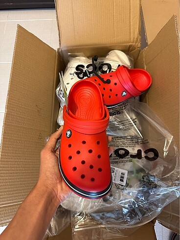 38 Beden Crocs Crocband Kırmızı
