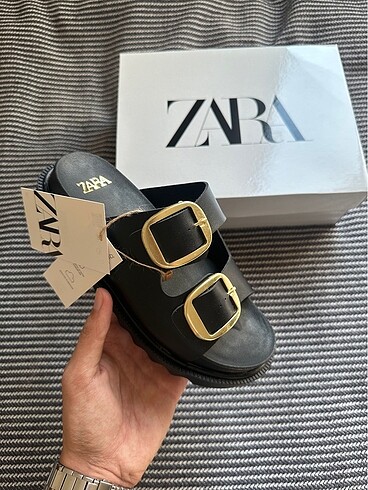 Zara Zara Gold Terlik Outlet