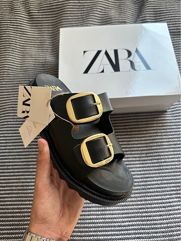 40 Beden Zara Gold Terlik Outlet