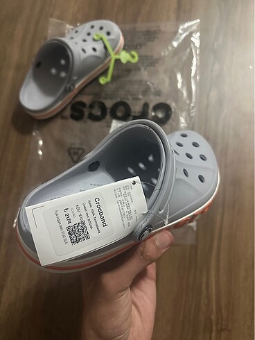 37 Beden turuncu Renk Crocs İthal Terlik