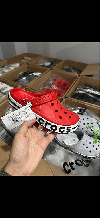 Crocs Bayaband Kırmızı İthal
