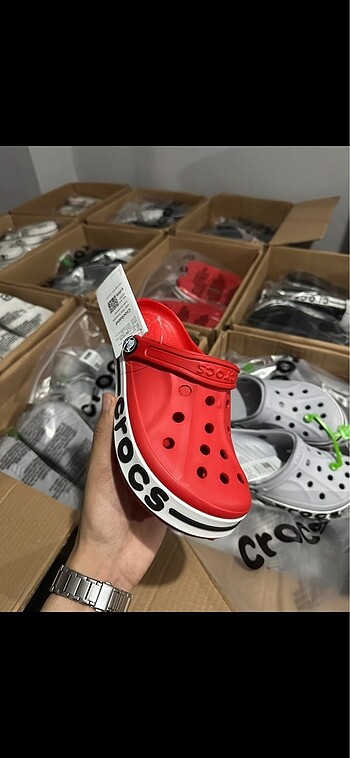 Crocs Crocs Bayaband Kırmızı İthal