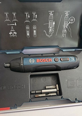Bosch Go 2 Akülü Vidalama Sayılı Kullanıldı