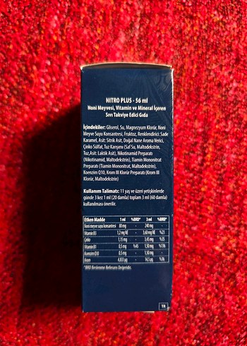 Amare Global Nitro Plus 56ml - Görsel 3