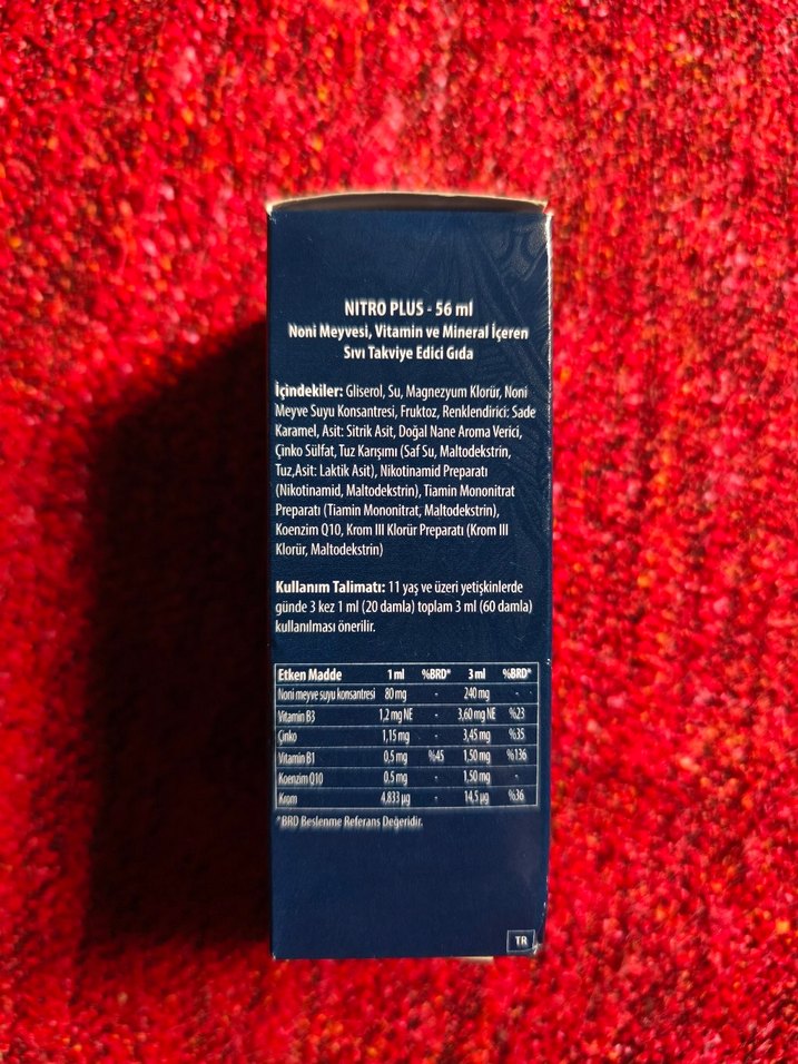 Amare Global Nitro Plus 56ml - Görsel 3