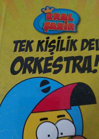 Kral Şakir Tek Kişilik Dev Orkestra Çocuk Kitabı