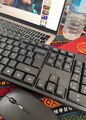 Pirana Siyah Kablolu Klavye Mause - Görsel 3