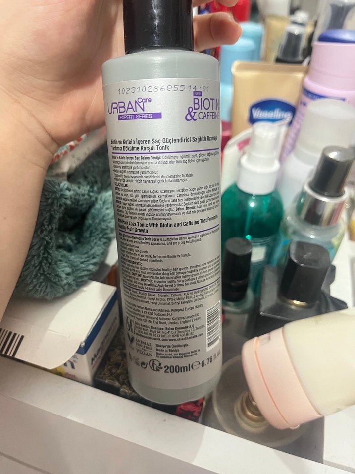 Urban Care Biotin & Kafein Saç Spreyi - Görsel 3