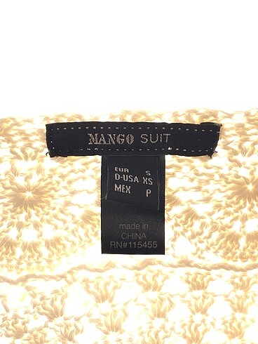 s Beden beyaz Renk Mango Hırka %70 İndirimli.