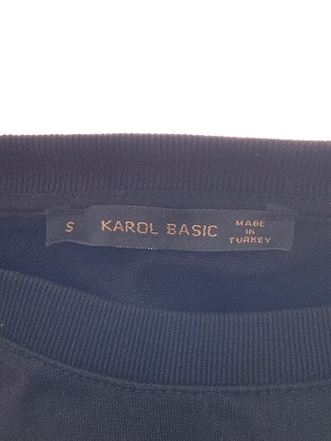 s Beden siyah Renk PreLoved Sweatshirt %70 İndirimli.