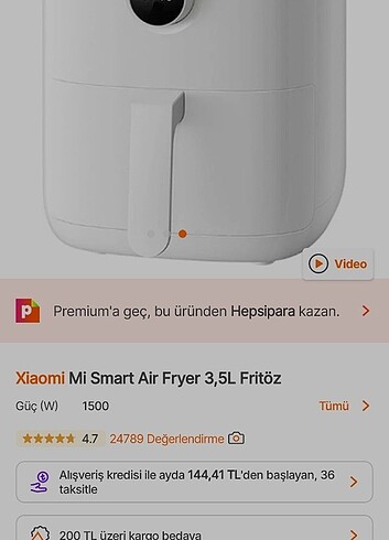  Beden Xiomie 3.5 lt airfrey