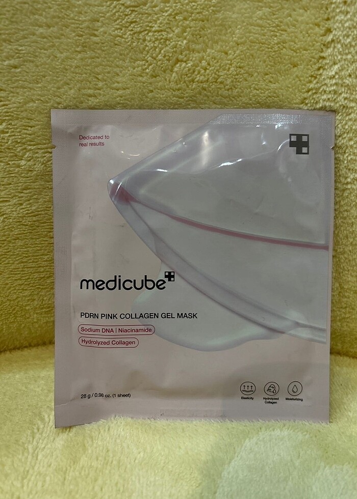 Medicube pdrn pembe kolajen maske - Görsel 2