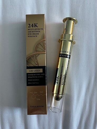 24K GOLD ŞIRINGA RETİNOL GÖZ KREMİ