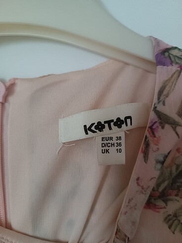 m Beden Koton elbise