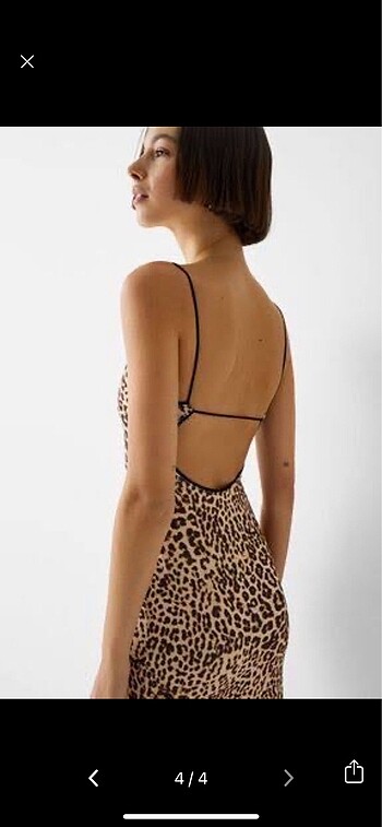 Bershka bershka leoplarlı elbise