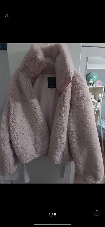 Mavi marka peluş ceket