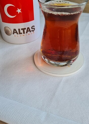 Beden Şirket logolu bardak altlığı
