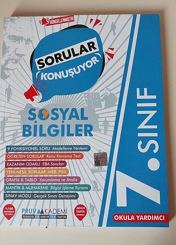 PRUVA AKADEMI 7.SINIF SOSYAL BİLGİLER KİTAP 