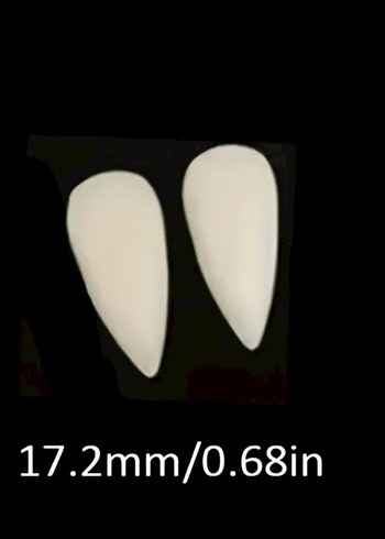 Vampir diş 1 çift - Görsel 5