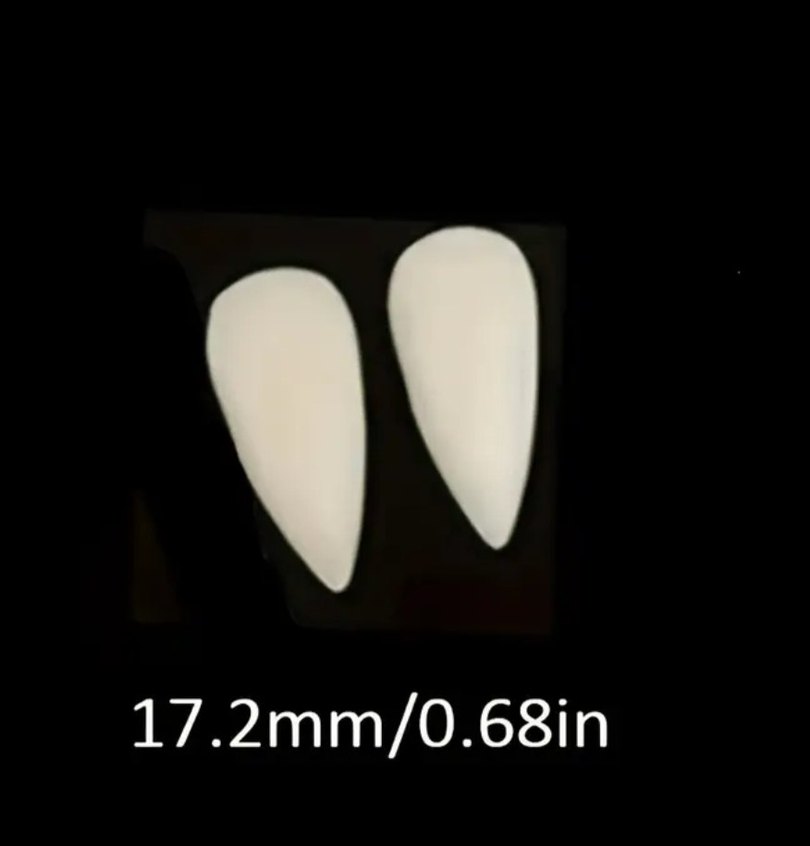 Vampir diş 1 çift - Görsel 5