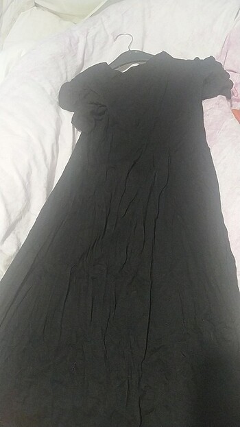 m Beden siyah Renk Siyah elbise 