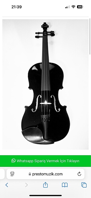 Presto Luthier 4/4 Keman