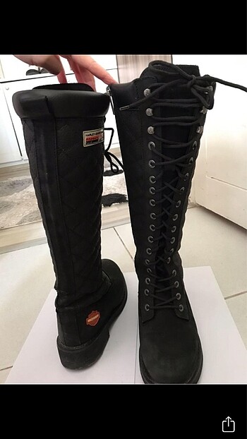 37 Beden Harley Davidson Siyah Çizme