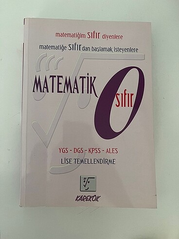 sıfırdan matematik