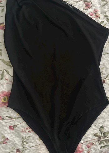 Siyah Drapeli Kadın Alttan Çıtçıtlı body - Görsel 2