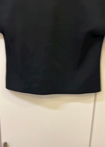 Düğmeli Siyah Kadın Gömlek - Görsel 6