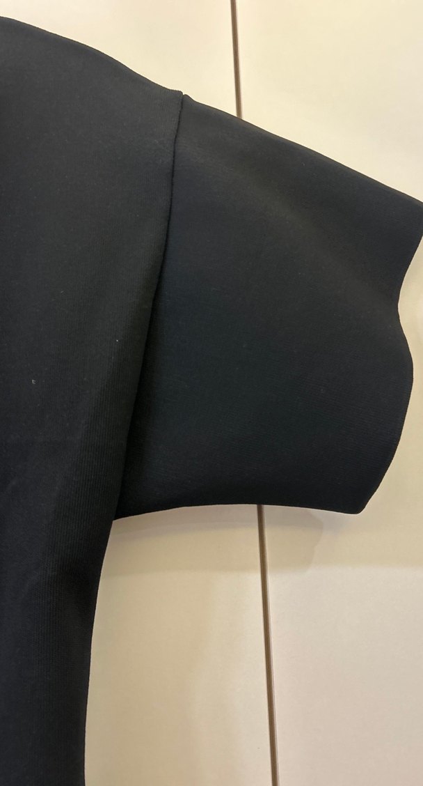 Düğmeli Siyah Kadın Gömlek - Görsel 4