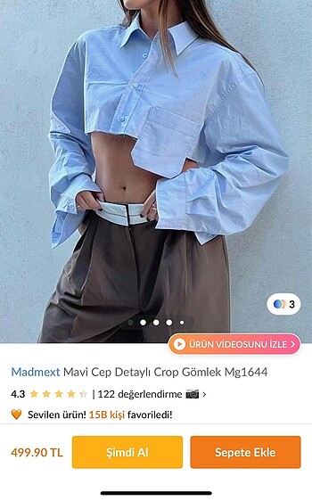 Diğer CROP GÖMLEK