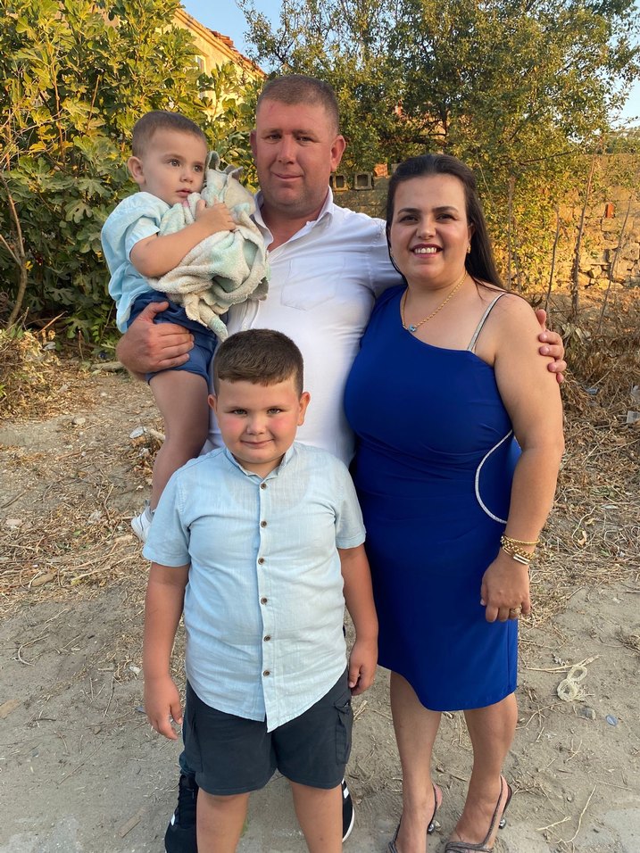 Parlak Mavi Drapeli Straplez kısa abiye 1 aylık elbise - Görsel 2