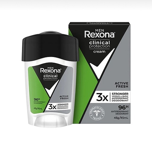REXONA MEN CLİNİCAL PROTECTİON ERKEK STİCK DEDORANT ACTİVE FRESH - Görsel 3