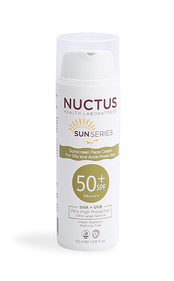 Nuctus Yağlı Ciltler İçin Güneş Kremi 50 ml - Görsel 2