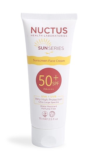 Diğer Nuctus Güneş Kremi 50+ SPF 75 ml
