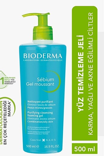 Bioderma sebium karma, yağlı ve akne eğilimli ciltler için