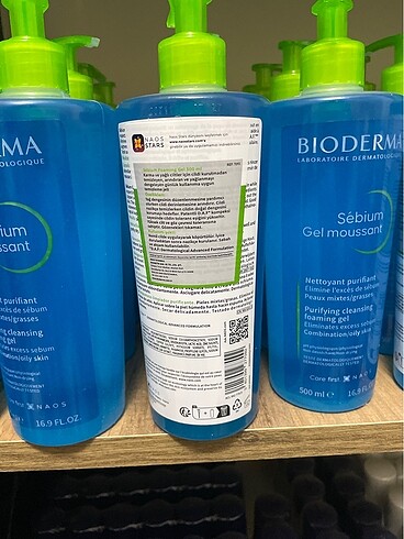  Beden Bioderma sebium yüz temizleme jeli
