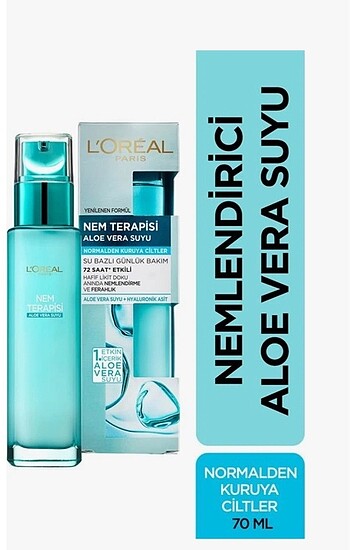 L?oreal pars nem terapisi normalden kuruya ciltler
