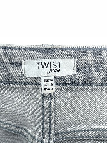 34 Beden çeşitli Renk Twist Jean / Kot %70 İndirimli.