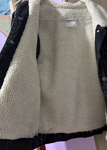 Gri Kadın Denim Ceket - Görsel 3